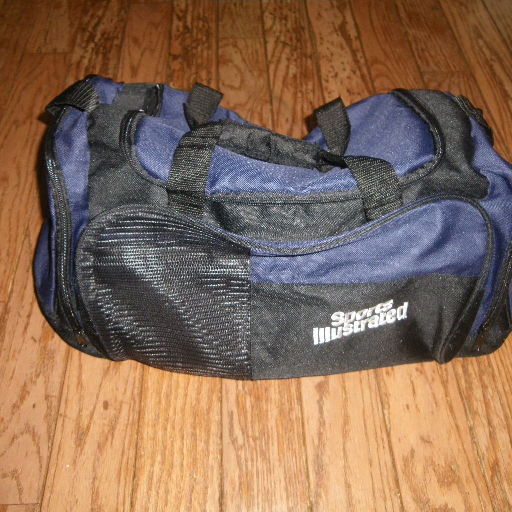 Vintage Sports Illustrated Promotional Small Gym Bag Vintage Sports Illustrated Promotional Small Gym Bag